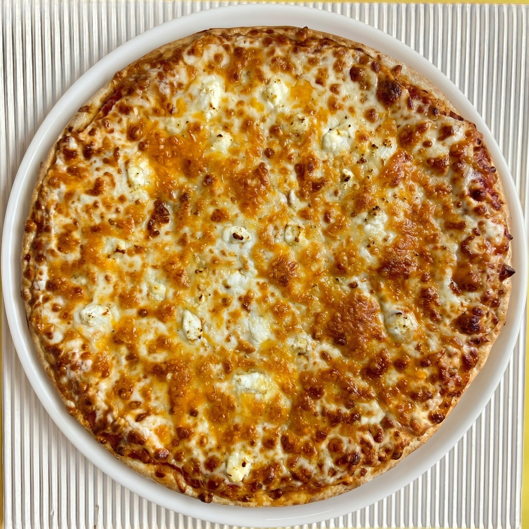 4 Cheese Pizza.