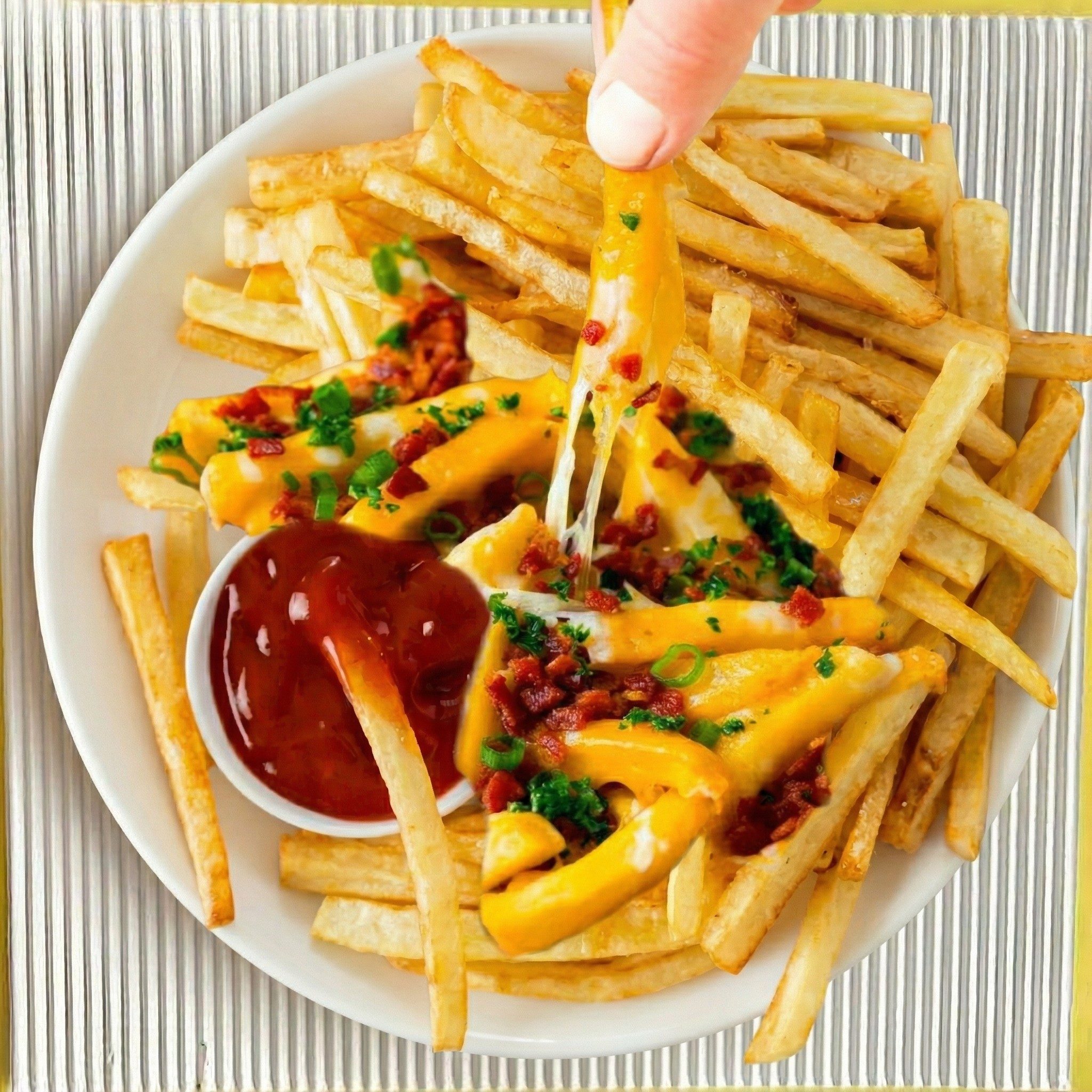 Bacon & Cheese Fries.