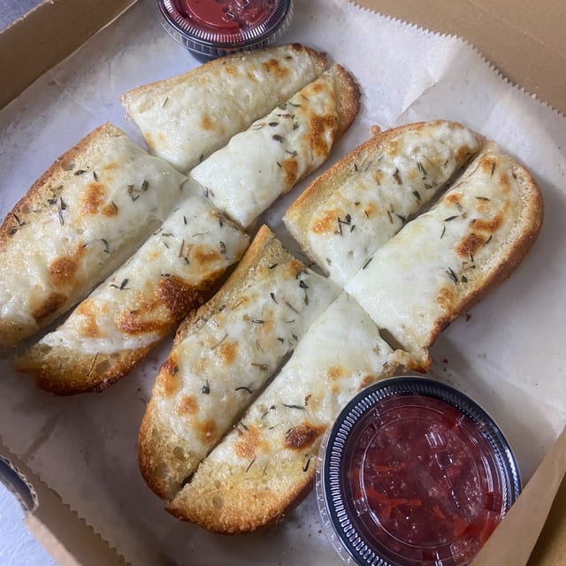 Cheesy Garlic Bread.