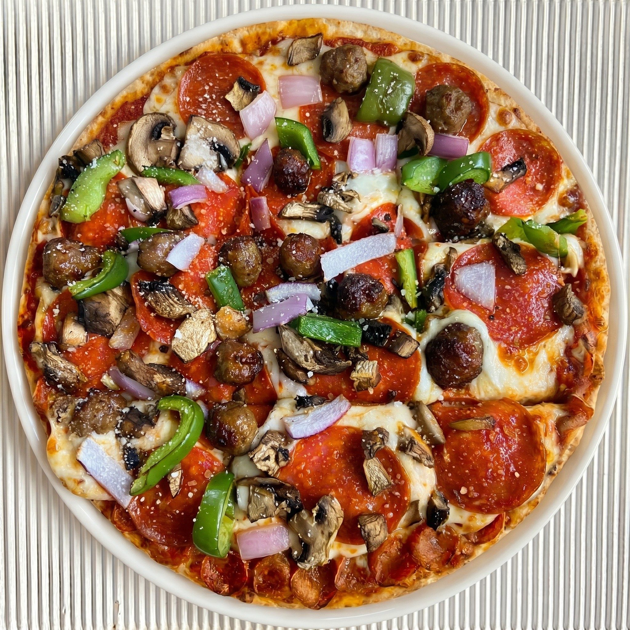 Supreme Pizza.